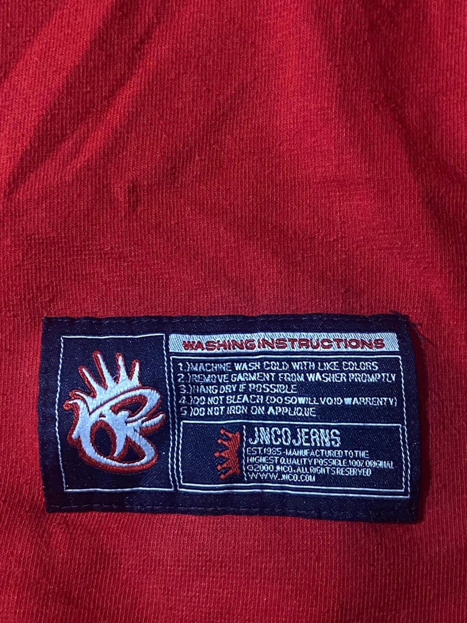 JNCO FLUFFY BOX LOGO TEE