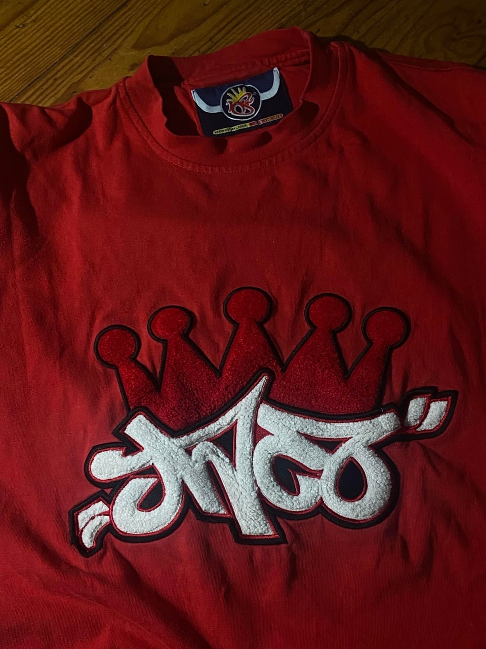JNCO FLUFFY BOX LOGO TEE